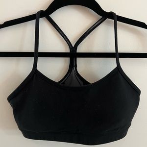 Lululemon sports bra, black